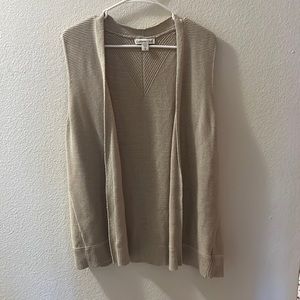 Coldwater Creek knit vest/cardigan